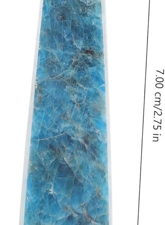 Natural Moonstone Crystal Decor Board Handmade Meditation Craft Material 30g - Image 3